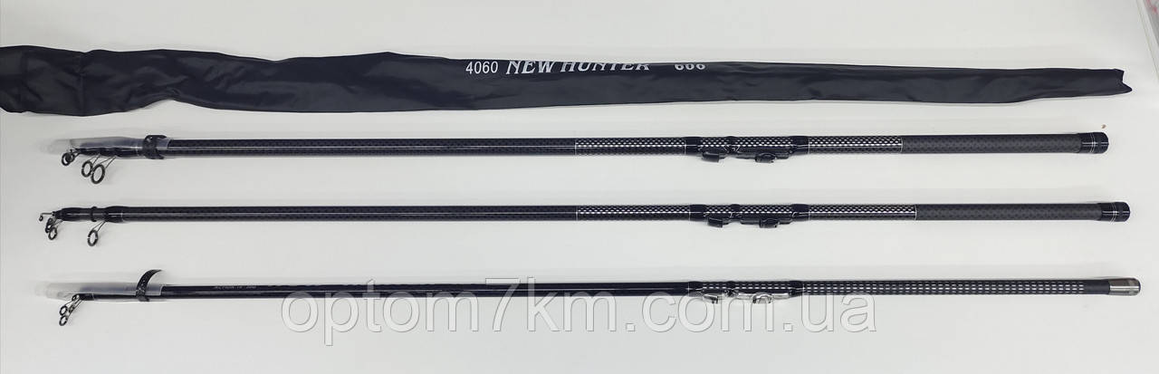 Вудлище з кільцями Feima New hunter Polo 4 m. 10-30g