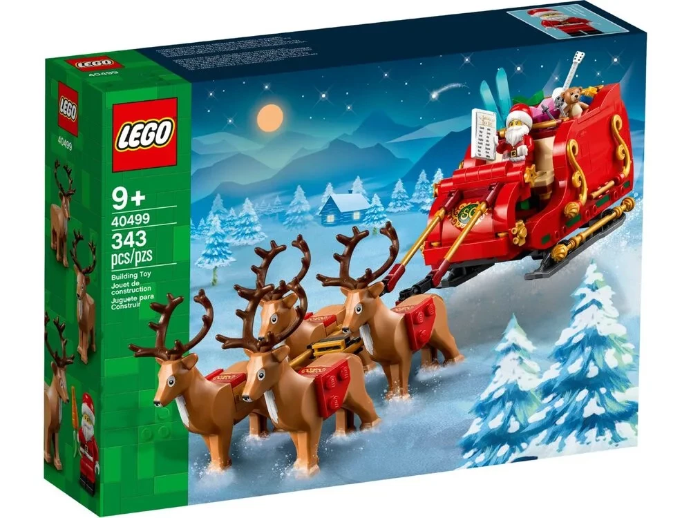 Lego Iconic Сані Діда Мороза 40499