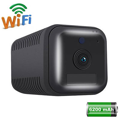 Wi-Fi міні камера Escam G18 з акумулятором 6200 мАг, датчиком руху і нічним підсвічуванням