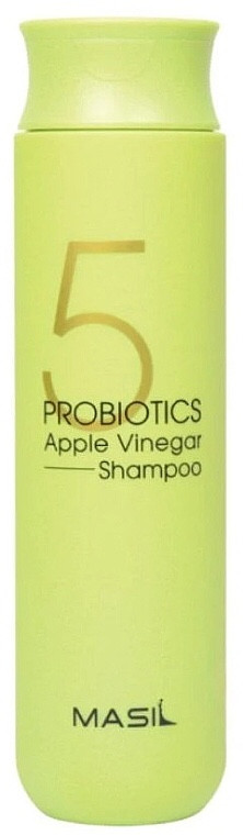 Шампунь з яблучним оцетом з пробіотиками Masil 5 Probiotics Apple Vinegar Shampoo 300 мл, фото 1