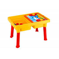 Игровой столик Мозаика 8140 ТехноК 26 фишек-кнопок трафарет детская пластиковая развивающая игрушка для детей
