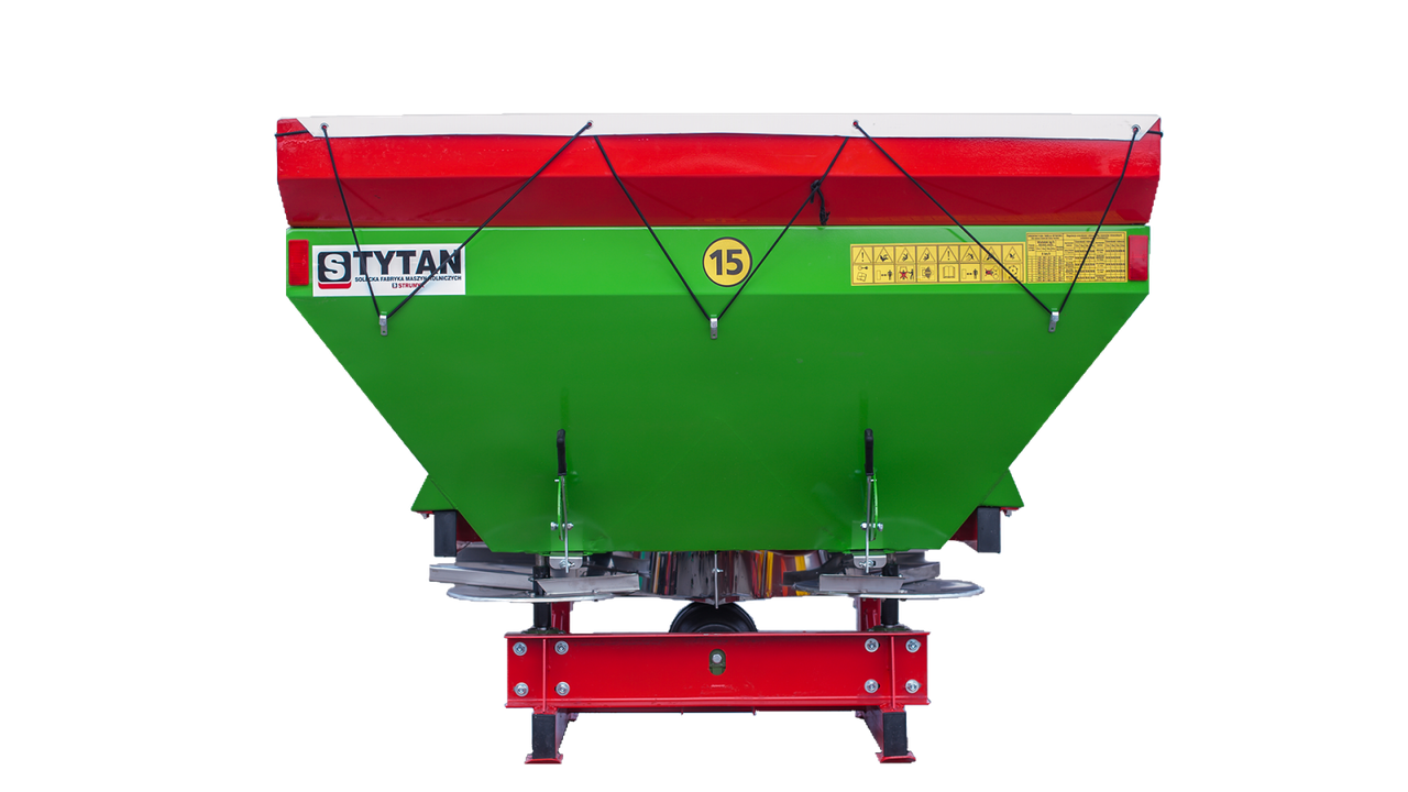 Розкидач міндобрив 1000л. STRUMYK, фото 1