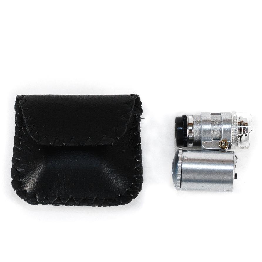 Мікроскоп Кишеньковий з підсвіткою х60