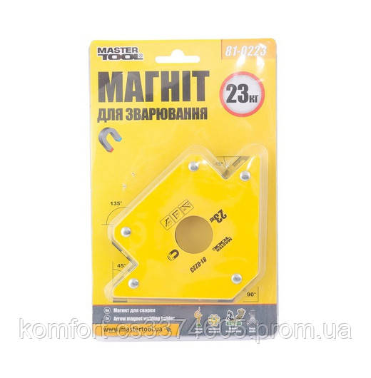Магнит для сварки MASTERTOOL 23 кг 45°/90°/135° 81-0223