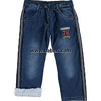 Утепленные джинсы для мальчика 2-3 года