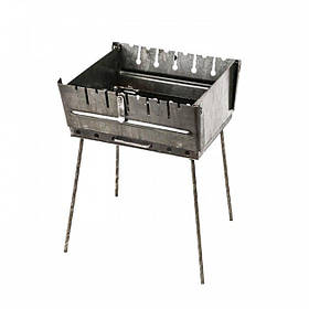 Мангал-валіза на 6 шампурів (2мм)