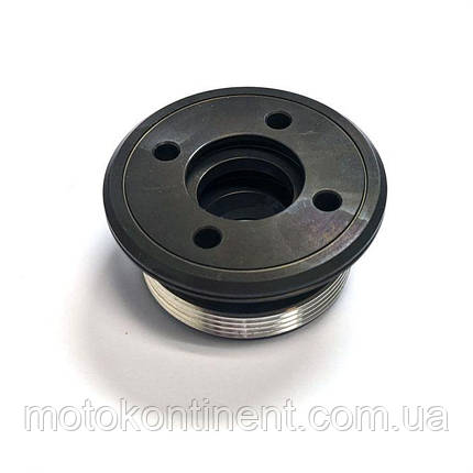 64E-43821-08 Гайка корпусу гідроциліндра Yamaha F100-F250, фото 1