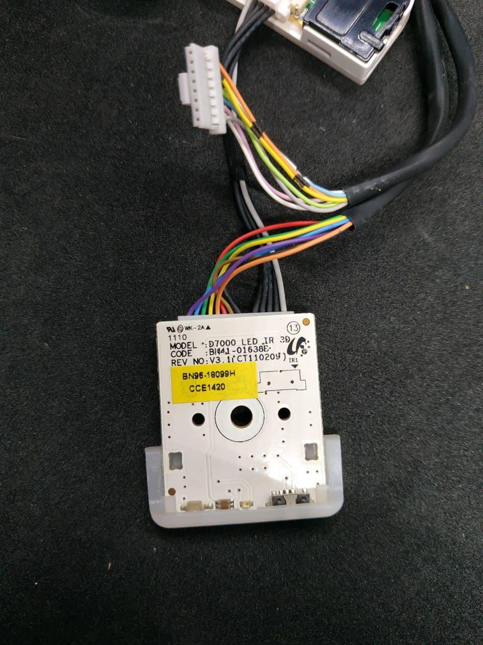 Кнопки управління bn41-01610A, IR приймач BN41-01638B для телевізора Samsung UE46D6510WS, UE40D6500