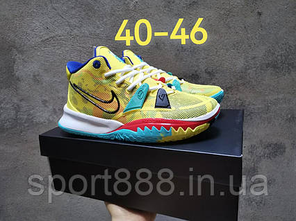 Eur36-46 жёлтые Nike Kyrie 7 World 1 People Electric Yellow