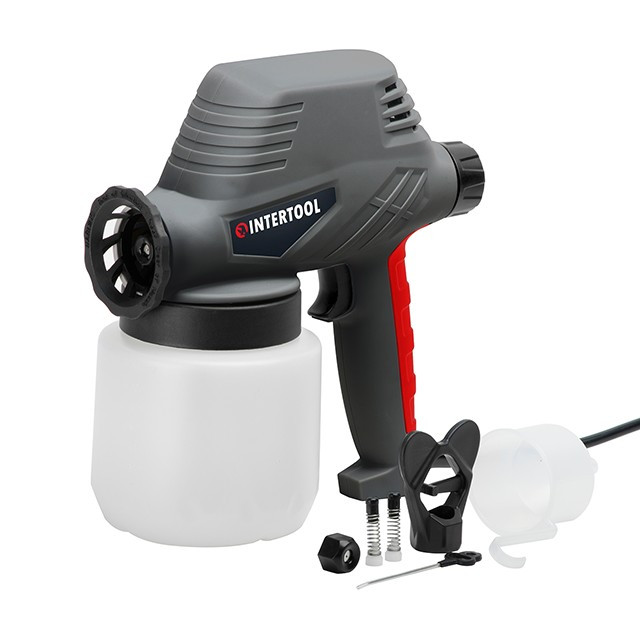 Фарбопульт електричний 110 Вт, форсунка 0,8 мм INTERTOOL DT-5012
