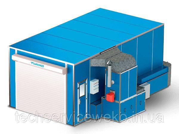 Фарбувальна камера: серія AKFS FlatFloor