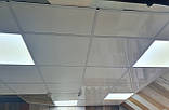Стельова пластикова плита білий мат (BRILLIANT) Armstrong розмір 60х60х8мм, фото 4