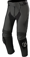 Мотобрюки кожаные Alpinestars Missile V2 черные, 48