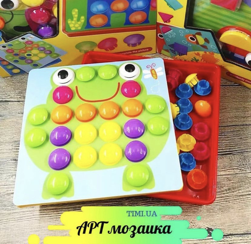 Дитяча мозаїка SK 0003 Limo Toy 12 карток, фото 1