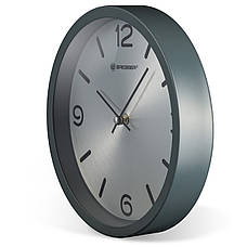 Годинник настінний Bresser MyTime Silver Edition Digit Grey (8020316MSN000), фото 2