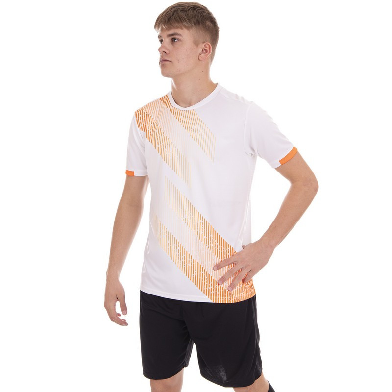 Форма футбольна спортивна чоловіча SP Sport D8827 білий-чорний, фото 1