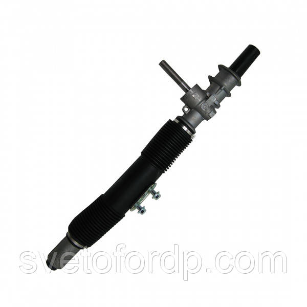 Рулевая рейка (механизм рулевой) в сборе Ланос, Сенс муфтой без ГУР (без гидроусилителя) FSO, фото 1