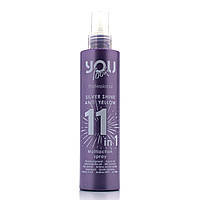 Спрей для блондинок 11 в 1 You Look Silver shine Multiaction spray 200 ml