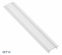 Профиль GTV LED вставка прозрачная PA-OSTRGLAX-00 2000 мм