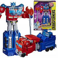 Фигурка Большой Трансформер Кибервселенная Оптимус Прайм 28см. Hasbro Transformers Optimus Prime