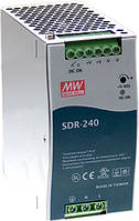SDR-240-24, SDR-240-48 - однофазные источники питания Mean Well (на DIN-рейку)