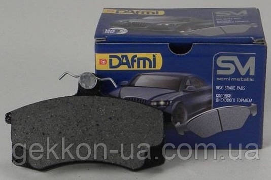 Колодка торм. ВАЗ 2110 передня (к-т 4 шт) "Dafmi", D140SM