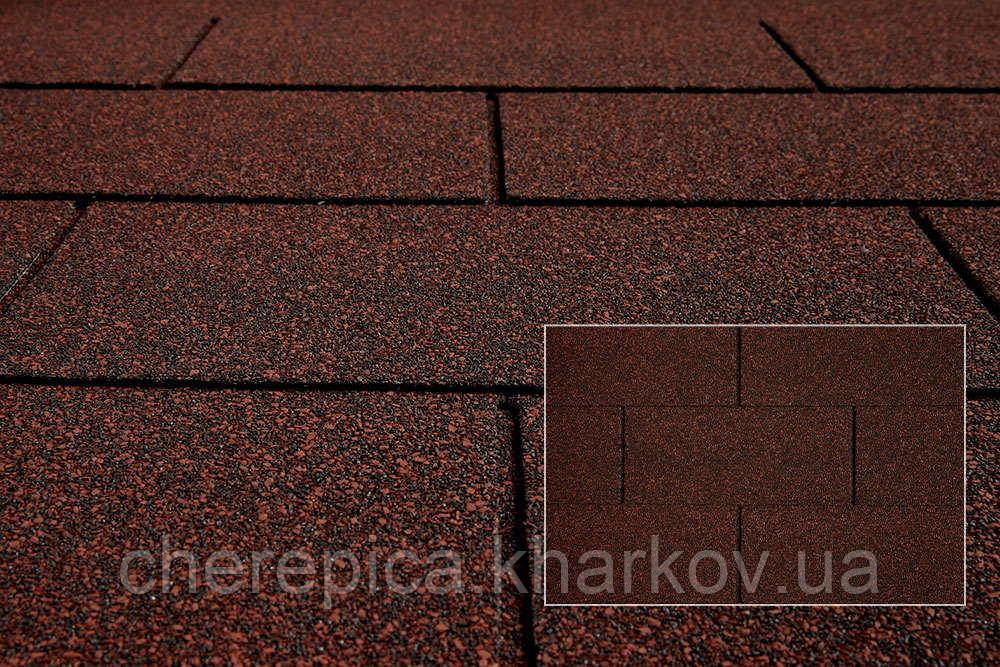 Бітумна черепиця Katepal 3T Червоний, фото 1
