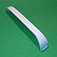 Біла ручка дверей (верх/низ) для холодильника Bosch 369547, BD0904, L = 315 mm, фото 2