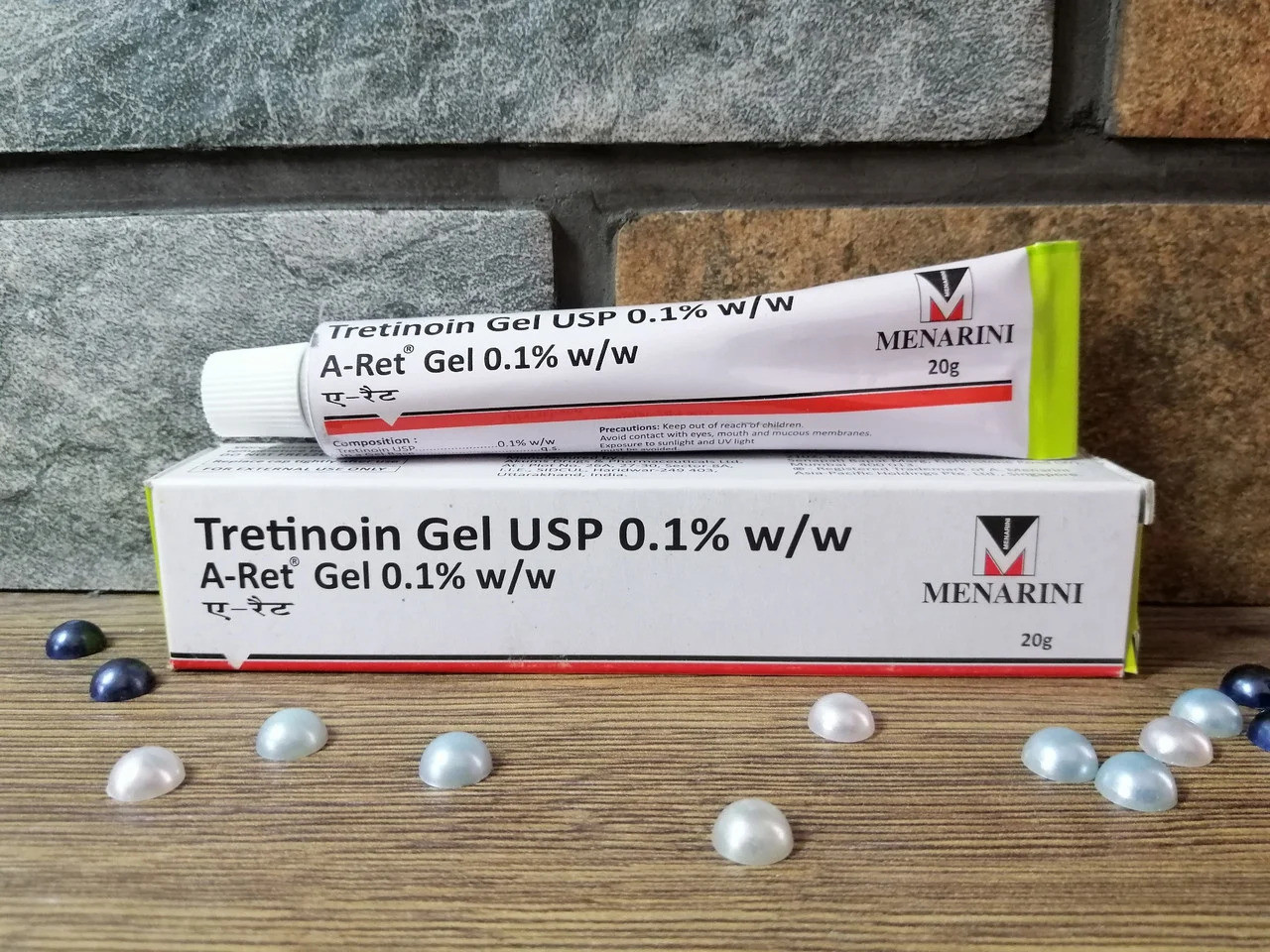 Гель для проблемної шкіри Tretinoin Gel USP A-Ret 0,1% Menarini до 09.2025