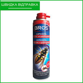 Аерозоль від ос і шершнів (300 мл) від Bros (БРОС), Польща.