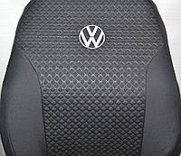 Чохли Premium Volkswagen Golf VII (2010г ->) Pokrov Cover чорні