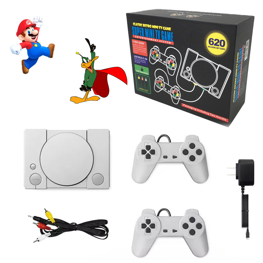 Ігрова приставка Dendy 620 вбудованих ретро ігор Mini TV Game Retro дитяча консоль Денді 8 Біт, фото 1