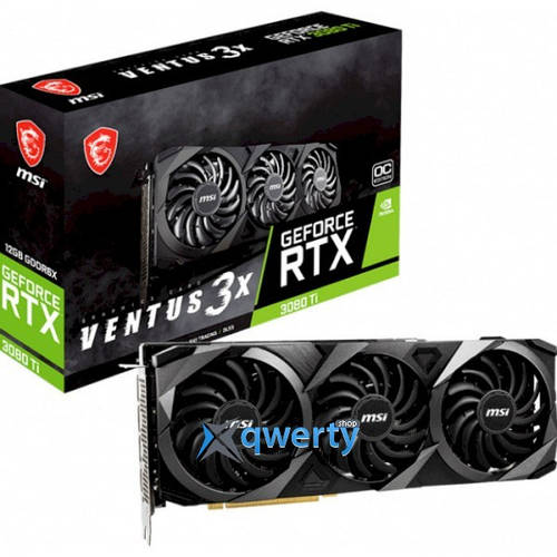 Купить MSI GeForce RTX 3080 Ti VENTUS 3X 12G OC, цена 75340 грн — Prom ...