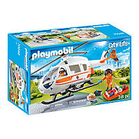 Игровой набор Конструктор Playmobil City life Спасательный вертолет 70048 Пром