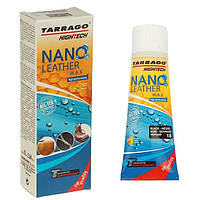 Крем-тюбик с губкой Tarrago NANO Leather WAX, 75 мл (2 цвета на выбор)