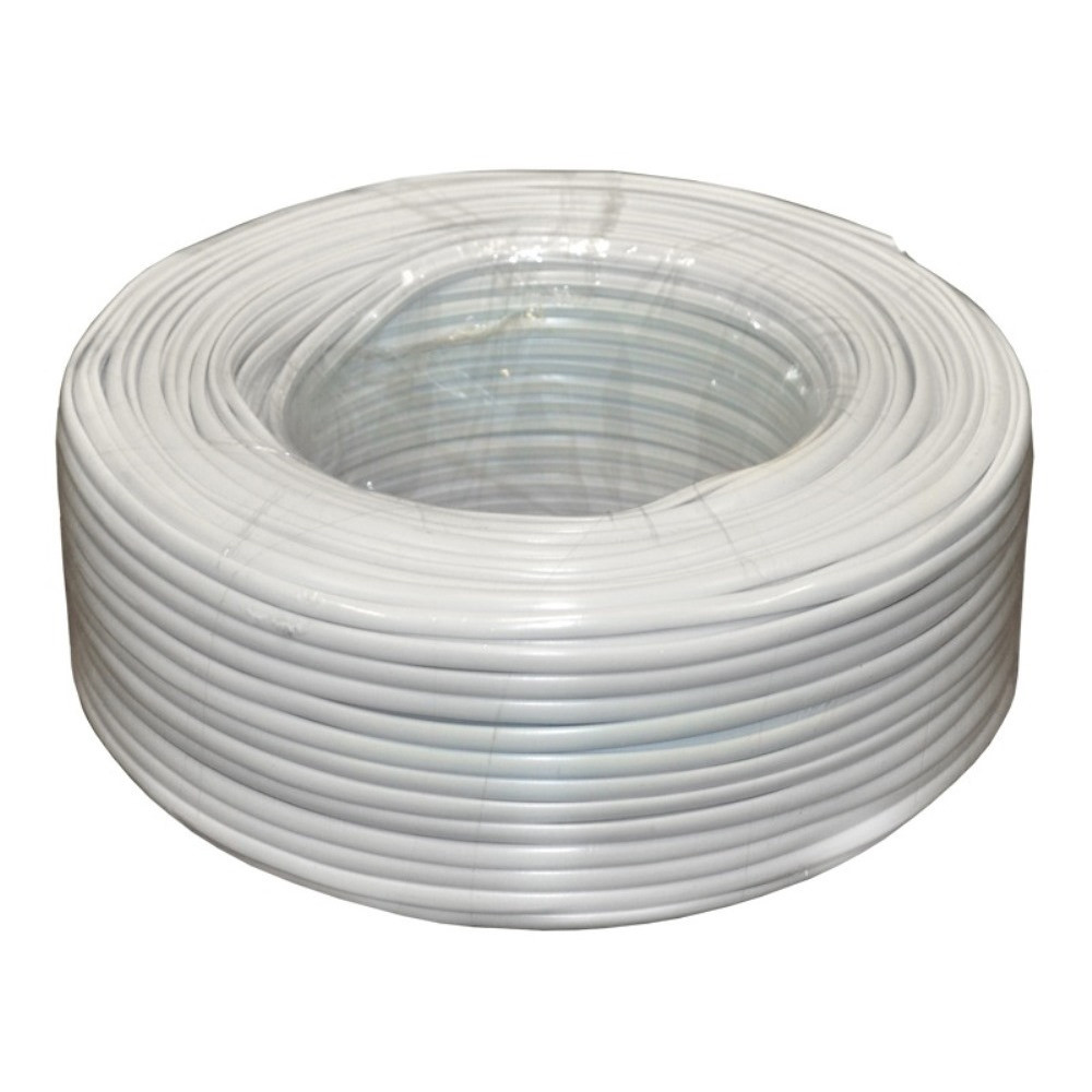 Кабель коаксіальний RITAR W100-F690BV, 1,02 мм.CCS, 112x0.12m CCA жовтий екран, 75 Ом, FPE, оболонка 6,91 мм, фото 1