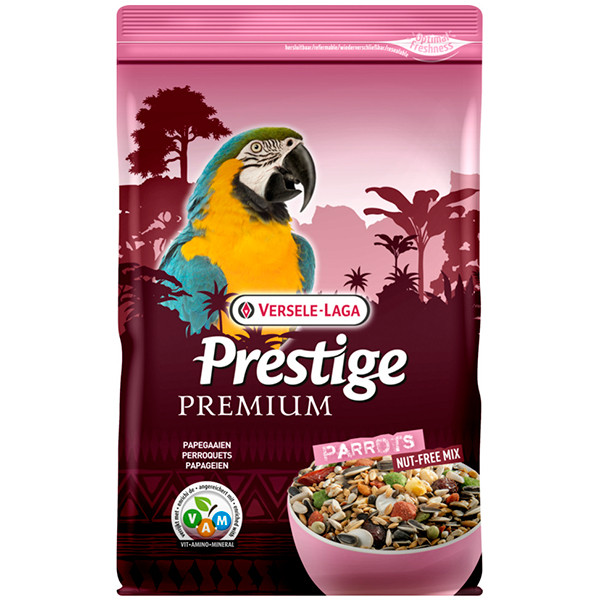 Повноцінний корм для великих папуг VERSELE-LAGA PRESTIGE PREMIUM PARROTS ВЕЛИКИЙ ПАПУГА 2 кг