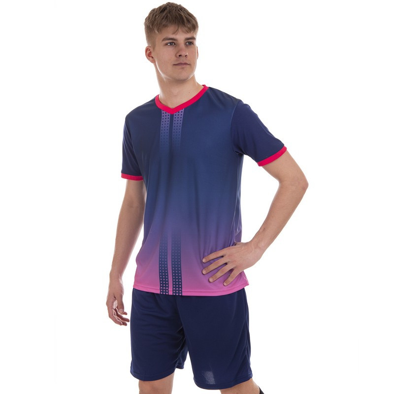 Форма футбольна спортивна чоловіча SP Sport D8826 темно-синій-фіолетовий, фото 1