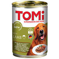 Влажный корм для собак TOMi lamb говядина 400г