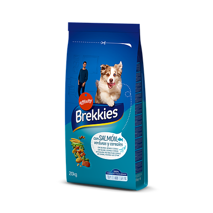 Brekkies Dog Fish сухий корм для собак лосось 20 кг, фото 1