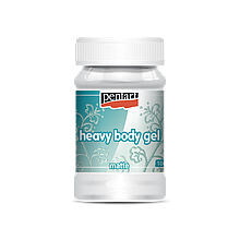 Гель структурний для декору Heavy body gel, матовий, 100 мл, Pentart