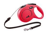 Поводок-рулетка Flexi (Флекси) Classic трос M (8 м; до 20 кг) красный