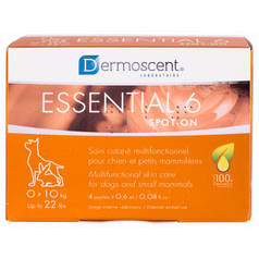 Краплі для собак Dermoscent Essential-6 spot-on для догляду за шкірою та шерстю до 10 кг (4піп.х0,6мл)