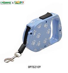 Повідець рулетка 3м стрічка синій (OPT52109)