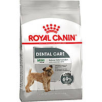 Сухой корм для собак склонных к образованию зубного камня малых пород ROYAL CANIN MINI DENTAL CARE 1 кг