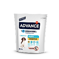 Сухой корм для щенков всех пород с чувствительным пищеварением Advance Dog Puppy Sensitive лосось рис 800г