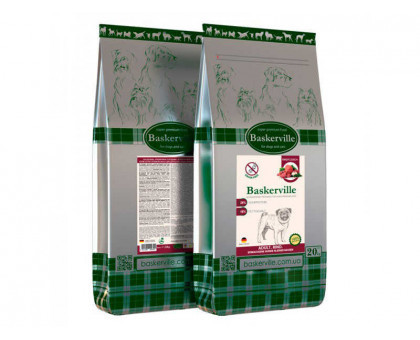 Baskerville Adult Rind Getreidefrei kleine Rassen сухий корм для собак малих порід 7.5 кг