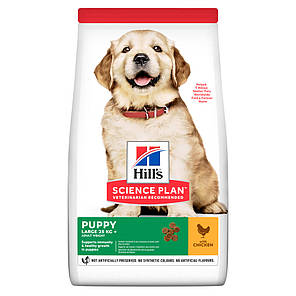 Сухий корм для цуценят HILL'S SCIENCE PLAN Puppy Large Breed для великих порід курка 14,5 кг, фото 1