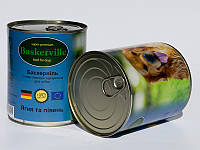 Влажный корм для собак Baskerville Super Premium ягненок петух 800г
