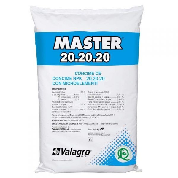 Добриво Master (Мастер) 20+20+20, мішок 25кг, фото 1